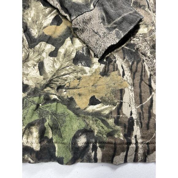 Vintage Mossy Oak Single Stitch Long Sleeve Camo Shirt READ BELOW - Picture 2 of 6